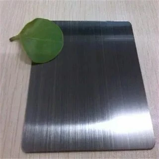 Linha fina preta inoxidável