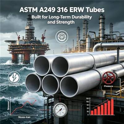 Fabricante de tubos ERW ASTM A249 316